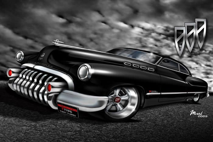 Hotrodders Art Contest May Edition 50's Lead Sleds Any Body Style