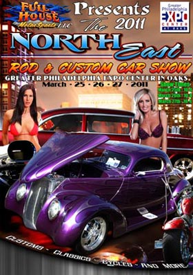 Northeast Custom Car Show Flyer Design With Jessica Barton